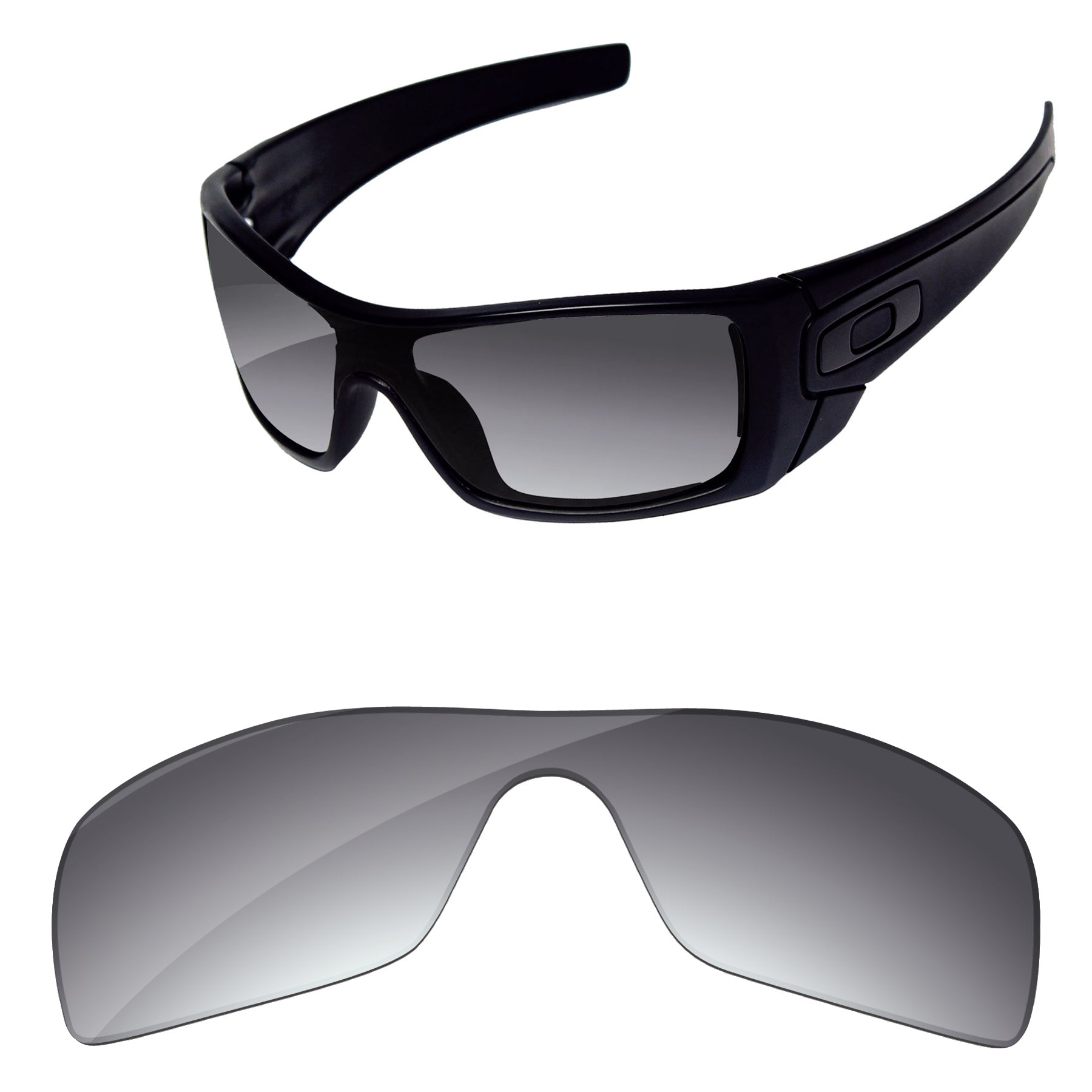 Refresh Your Faded Oakley Batwolf Sunglasses by PapaViva Precise Cut Optimum Fitness Optical Clarity