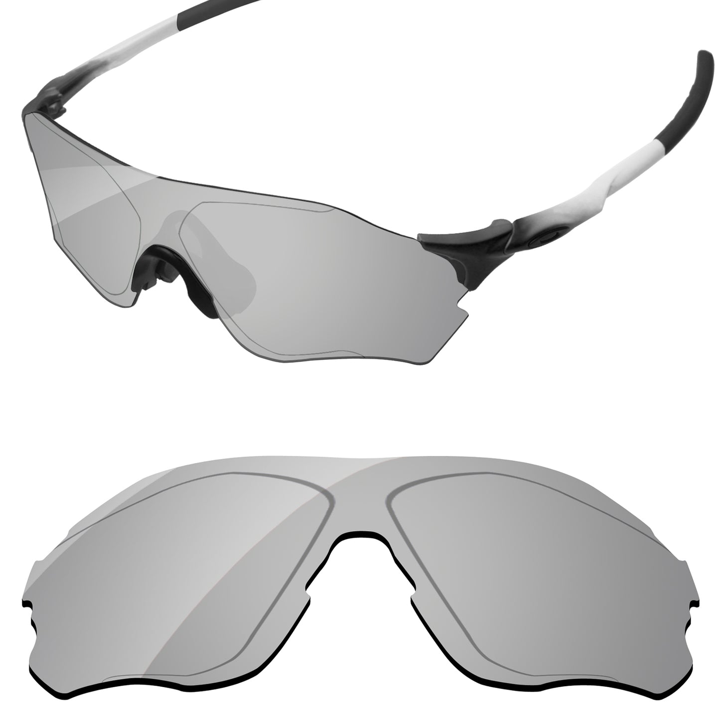 Replacement Lenses for Oakley EVZero Path Asian Fit