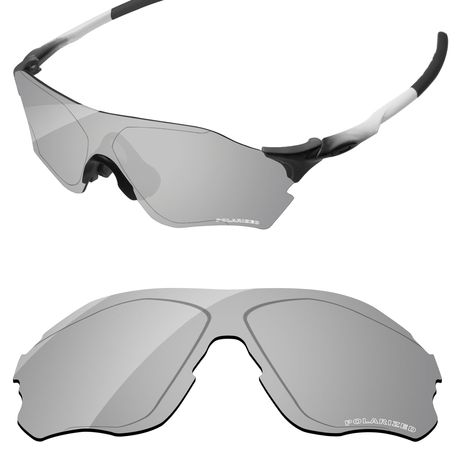 Replacement Lenses for Oakley EVZero Path Asian Fit