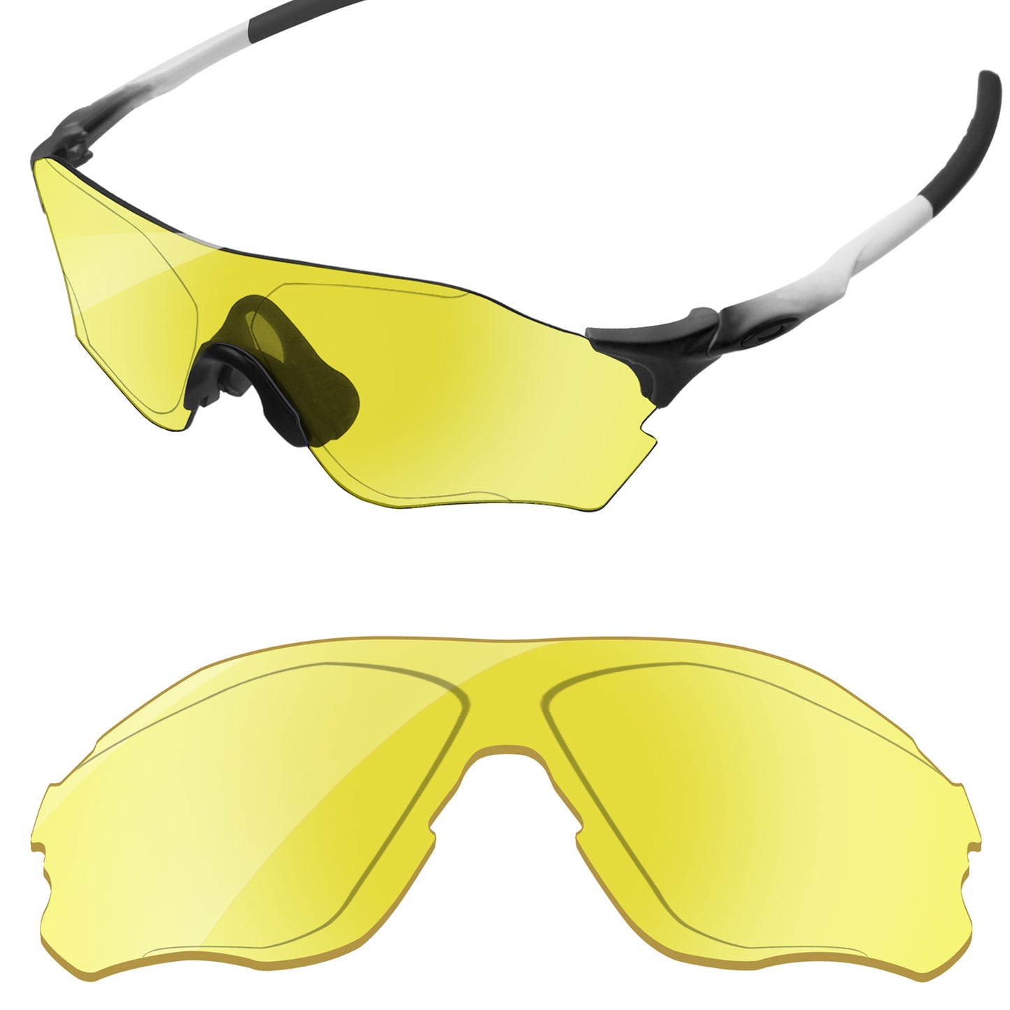 Replacement Lenses for Oakley EVZero Path Asian Fit