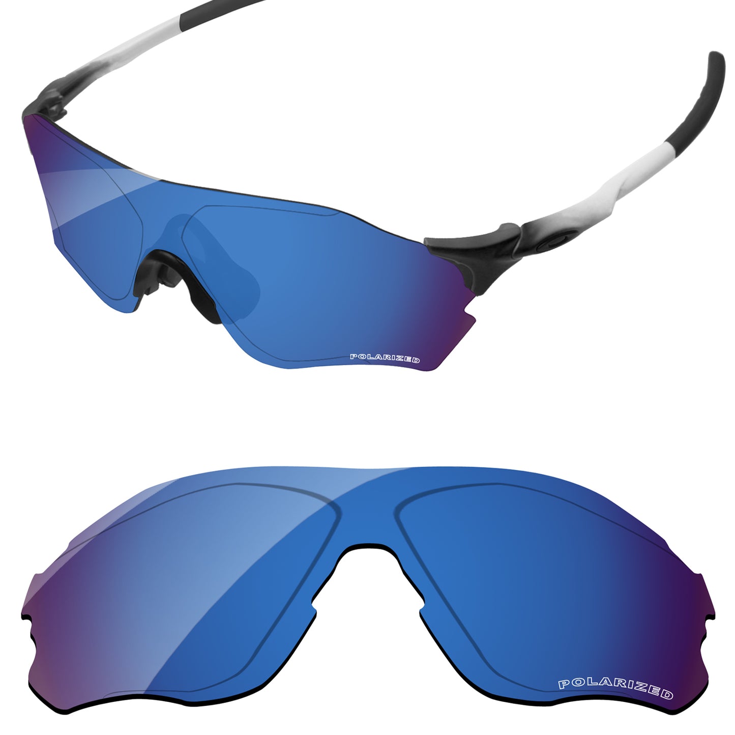 Replacement Lenses for Oakley EVZero Path Asian Fit