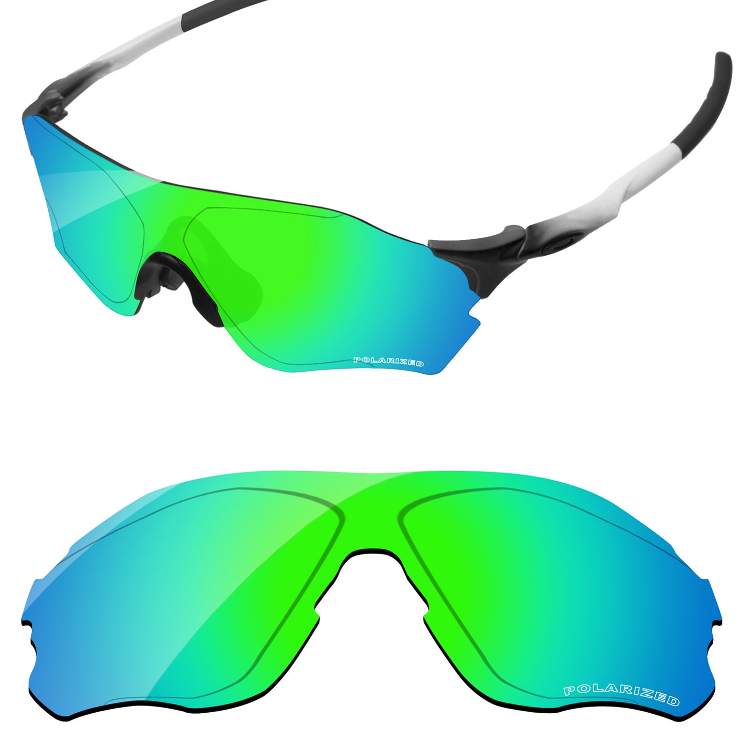 Replacement Lenses for Oakley EVZero Path Asian Fit