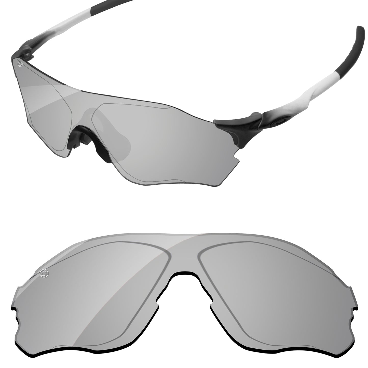 Replacement Lenses for Oakley EVZero Path Asian Fit