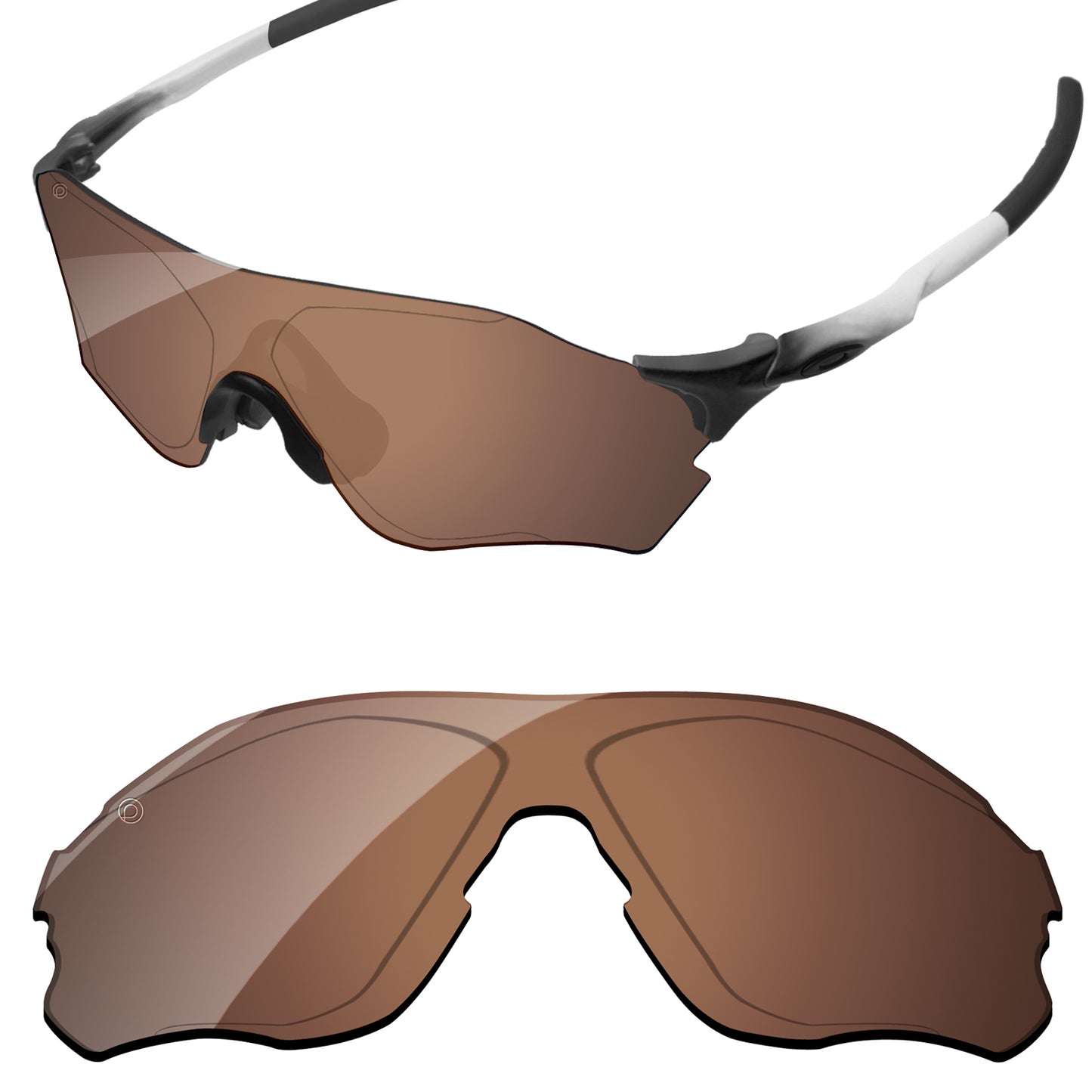 Replacement Lenses for Oakley EVZero Path Asian Fit