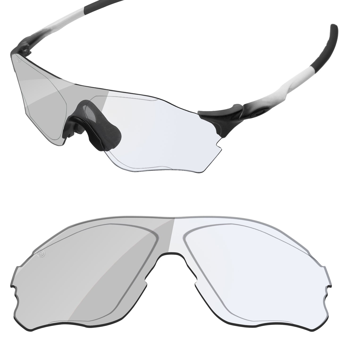 Replacement Lenses for Oakley EVZero Path Asian Fit