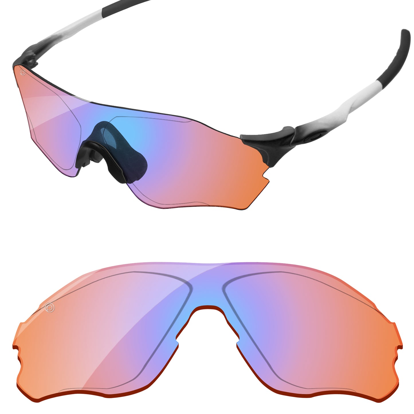 Replacement Lenses for Oakley EVZero Path Asian Fit