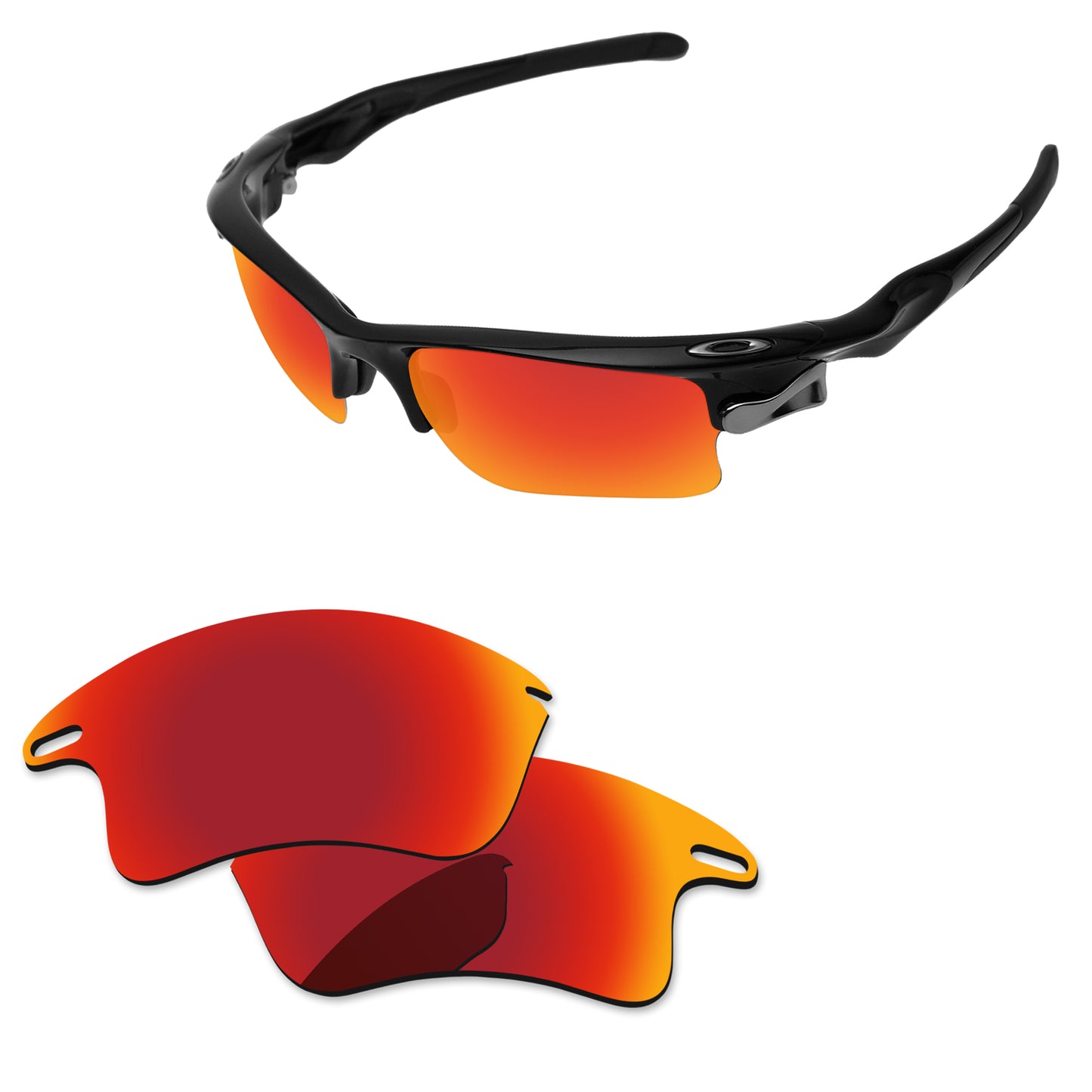 Replacement Lenses for Oakley Fast Jacket XL