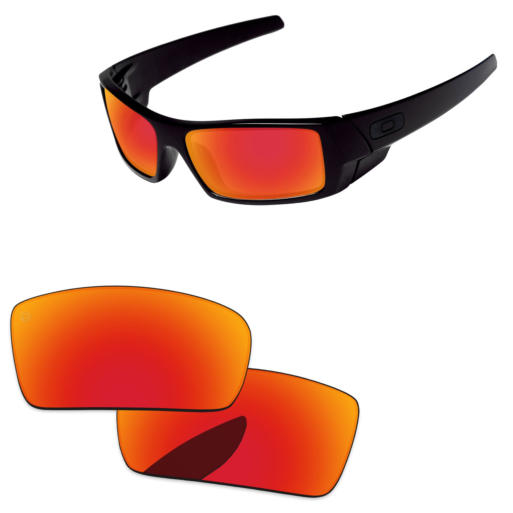 Oakley gascan store red lenses