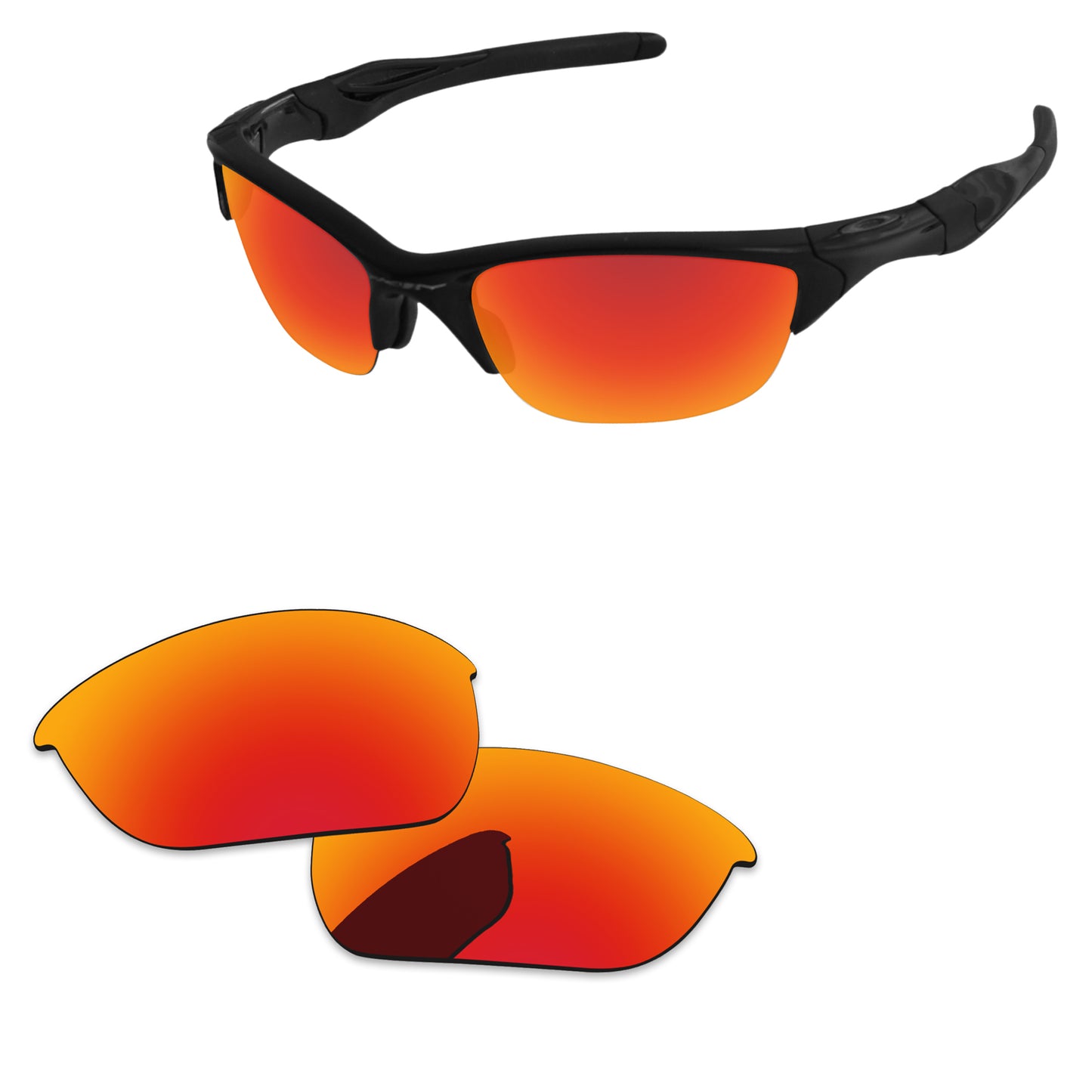 Replacement Lenses for Oakley Half Jacket 2.0 Asian Fit