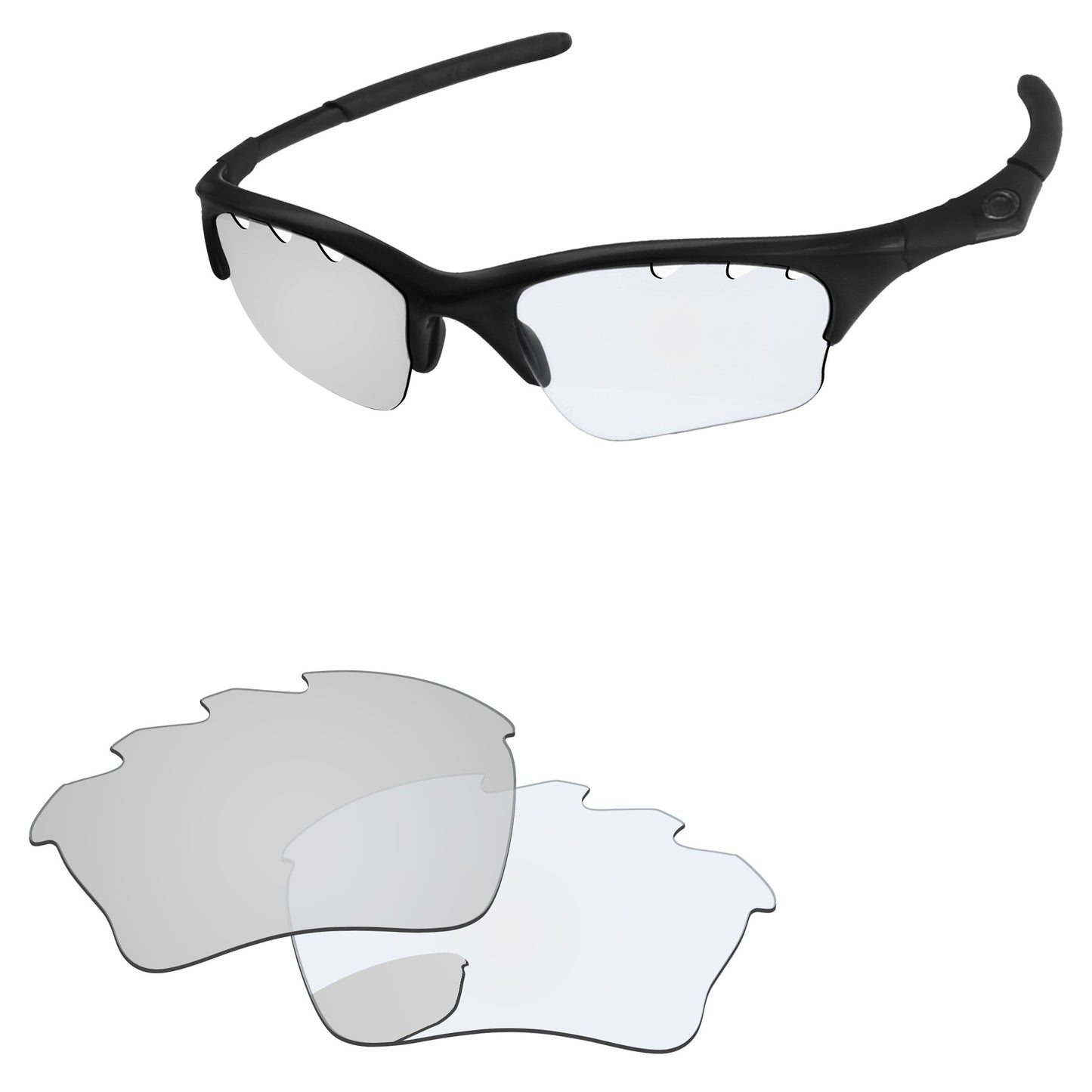 Replacement Lenses for Oakley Half Jacket XLJ Vented Asian Fit