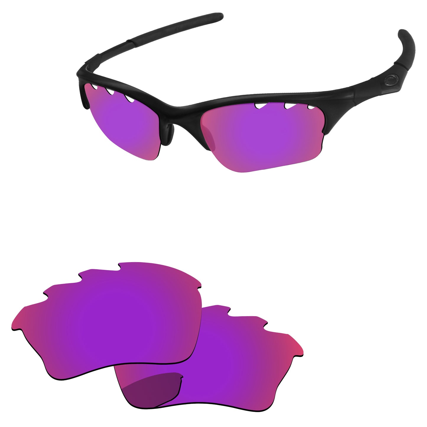 Replacement Lenses for Oakley Half Jacket XLJ Vented Asian Fit