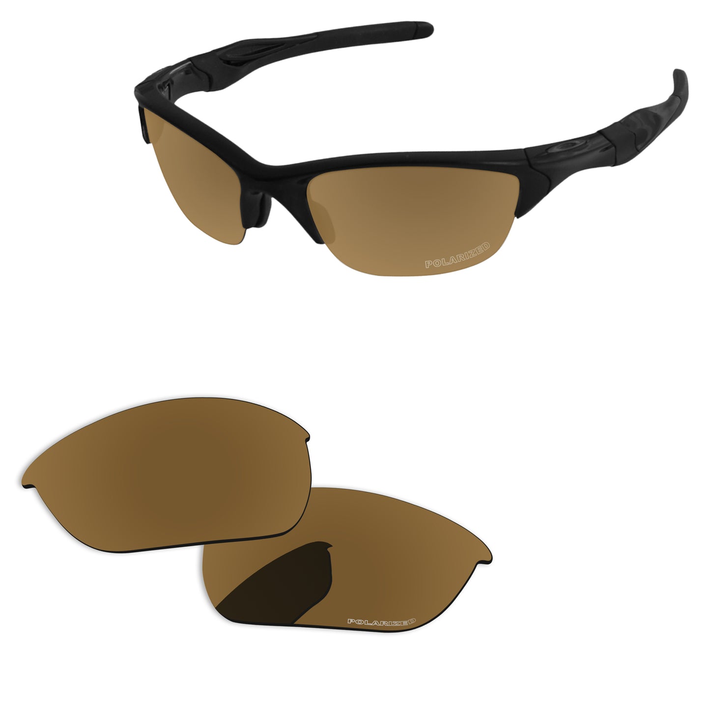 Replacement Lenses for Oakley Half Jacket 2.0 Asian Fit