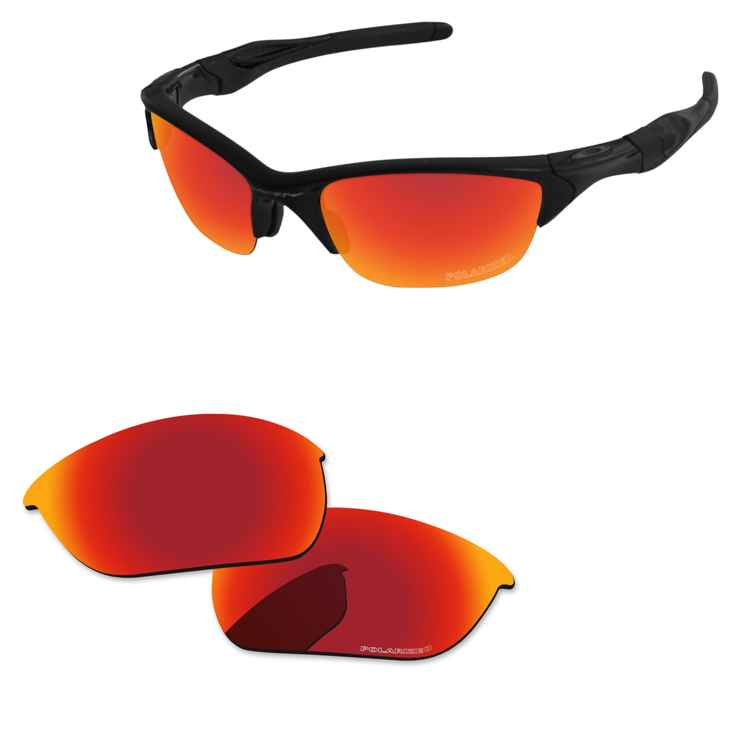 Replacement Lenses for Oakley Half Jacket 2.0 Asian Fit