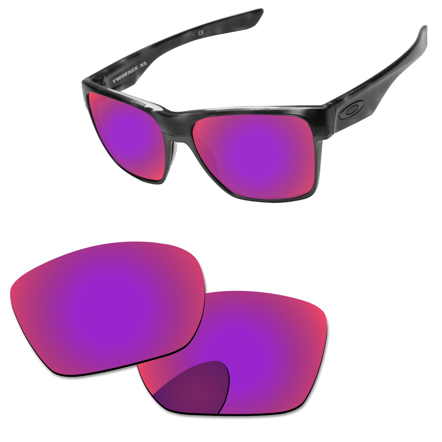 Replacement Lenses for Oakley TwoFace XL